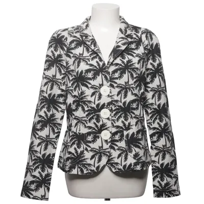 Blazer (Zwart, Wit) van ML Collections Acetaat, Elastaan, Polyester, Viscose