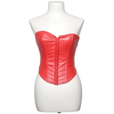 Korsett (Röd) Polyester, Polyuretan