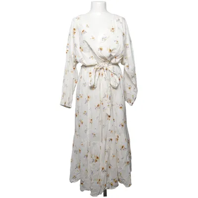 Maxi jurk (Wit, Meerkleurig) van H&M Katoen