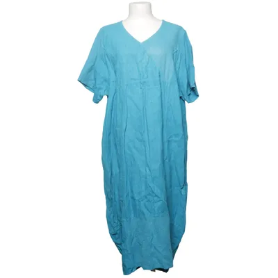 Dress (Blue) from Uno Danmark Cotton, Linen