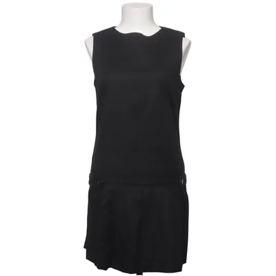 Klänning (Svart) från Zara Basic Bomull, Elastan