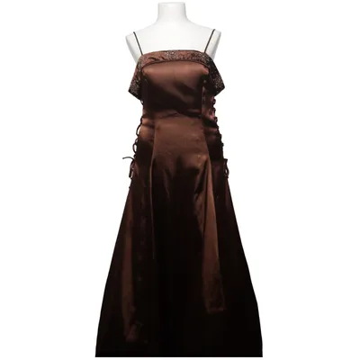 Avondjurk (Bruin) van Yves Calin Polyester