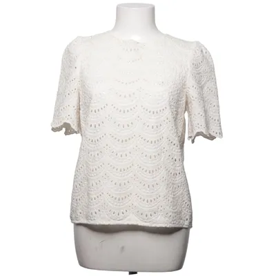 Top (Wit) van Sézane Katoen, Polyester