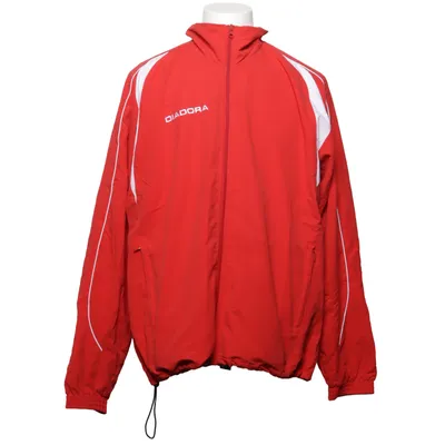Trainingsjack (Rood, Wit) van Diadora Polyester