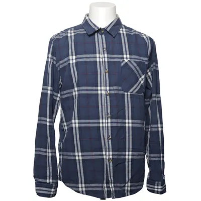 Flanellen overhemd (Blauw, Wit) van Denim Day Katoen