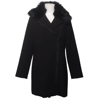 Coat (Black) from Flash Woman Elastane, Polyester, Viscose