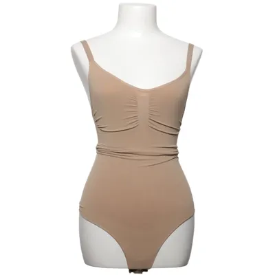 Body (Beige) from Creamy Fabrics Elastane, Polyamide