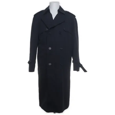 Manteau (Bleu) de Diolen Coton, Polyester