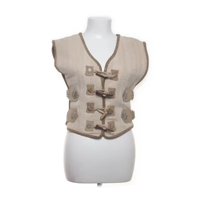 Ytterväst (Beige, Brun, Silverfärgad) från Skandal