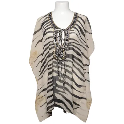 Strandjurk (Zwart, Beige) van Lo-ika Polyester