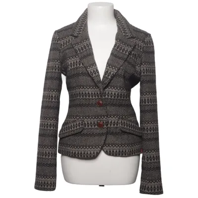 Blazer (Grå, Sort) fra EDC by ESPRIT Akryl, Bomuld, Polyamid, Polyester, Silke, Viscose, Uld