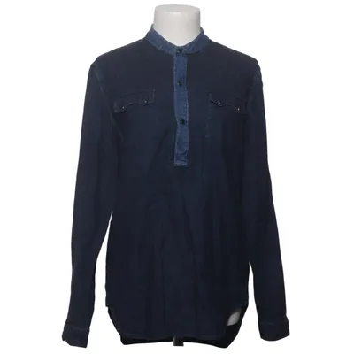 Denim shirt (Blue) from Loom Cotton