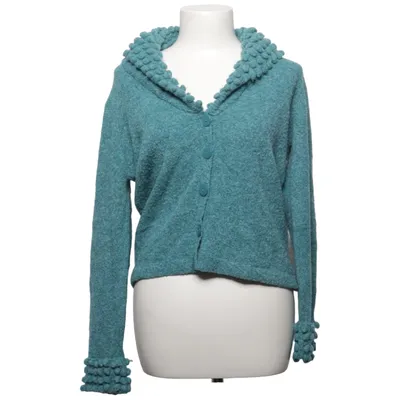 Cardigan (Blue, Turquoise) from Alex & Co. Acrylic, Merino wool, Polyamide