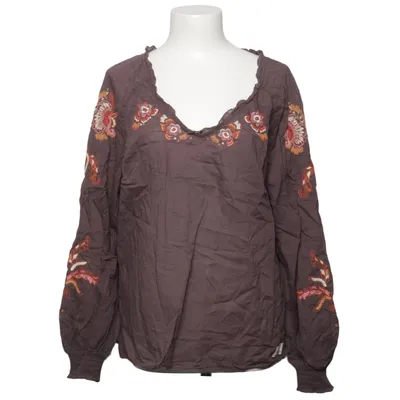 Blus (Lila, Flerfärgad) från Odd Molly Bomull