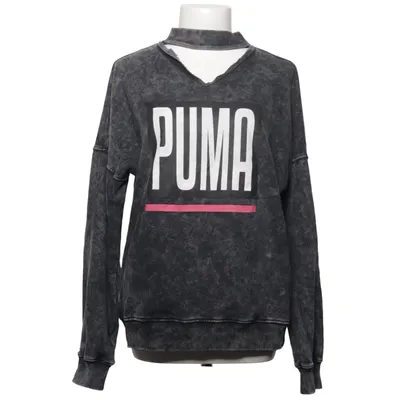 Sweatshirt (Gris, Rose, Blanc) de Puma Coton, Élasthane, Polyester