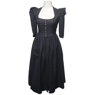 Dirndl (Blauw) van Trachtler Katoen, Polyester