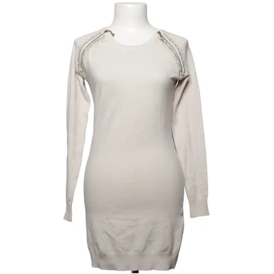 Kleid (Beige) von Lin.Trama Acryl, Kaschmir, Elasthan, Wolle