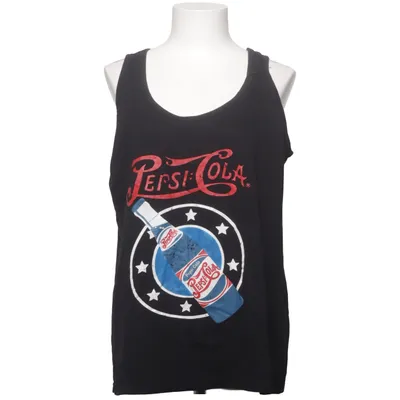 Tank Top (Black) from Pepsi Cotton, Polyester