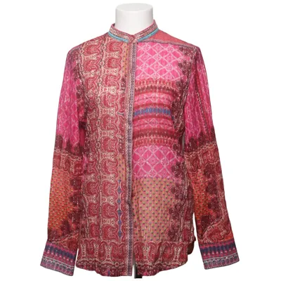 Blouse (Rouge, Rose, Multicolore) de Desigual Coton, Fibre métallique