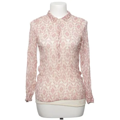 Blouse (Rouge, Blanc) de Fira Viscose