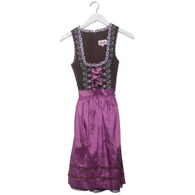 Dirndl (Marron, Rose) de Fuchs Trachtenmoden Coton, Polyamide, Polyester