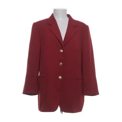 Kavaj (Röd) från Delmod Polyester, Viskos, Ull