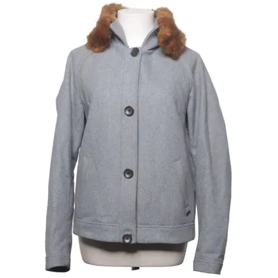Coat (Gray) from Maison Scotch Acrylic, Elastane, Polyester, Wool