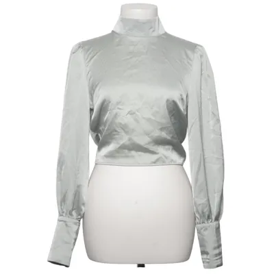 Blouse portefeuille (Gris) de Pretty Lavish Polyester