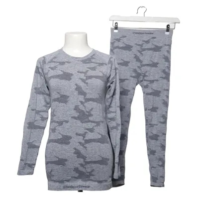 Lange Unterwäsche (Grau) von Cross Sportswear Elasthan, Polyamid
