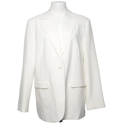 Kavaj (Vit) från NA-KD Elastan, Polyester
