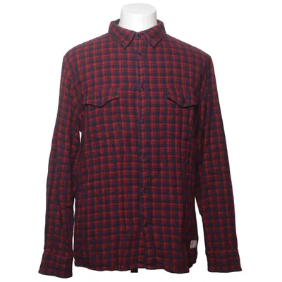Flanellskjorta (Röd, Blå, Svart) från Mustang True Denim Bomull