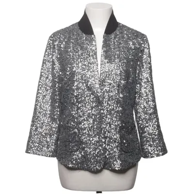 Jakke (Sølv, Sort) fra Karen by Simonsen Polyester, Viscose
