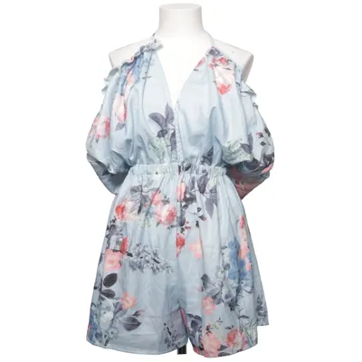 Jumpsuit (Blauw, Meerkleurig)