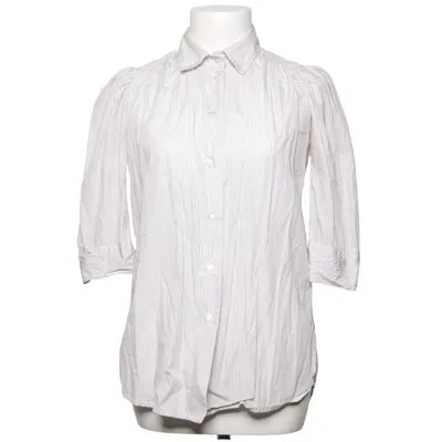Korte mouwen shirt (Wit, Bruin) van Britt Sisseck Katoen