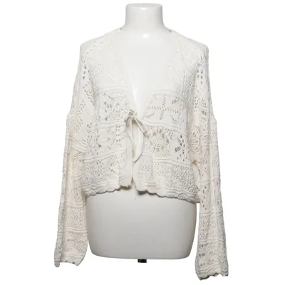 Cardigan cache-cœur (Blanc) de ONLY Coton recyclé