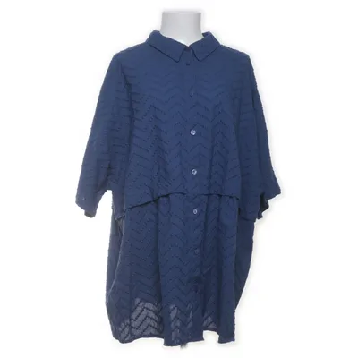 Kortärmad skjorta (Blå) från Selection by Ulla Popken Bomull