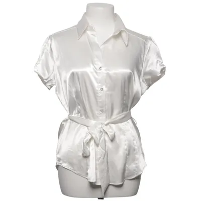 Chemise à manches courtes (Blanc) de Body Needs Élasthane, Polyester