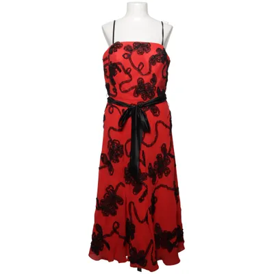 Robe de cocktail (Rouge, Noir) de Magic M Polyester, Viscose