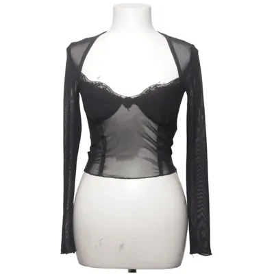 Haut (Noir) de Pull & Bear Élasthane, Polyester