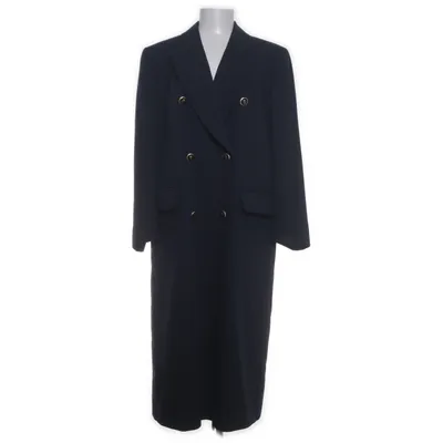 Jas (Blauw) van Hensel & Mortensen Polyester, Wol