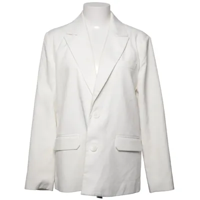 Kavaj (Vit) från Hanna Schönberg x NA-KD Polyester