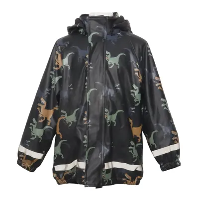 Rain jacket (Black, Multicolored) from Mywear Young Polyester, Polyurethane