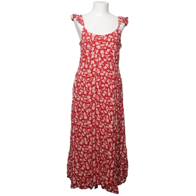Robe longue (Rouge, Blanc) de L.O.V Coton, Viscose