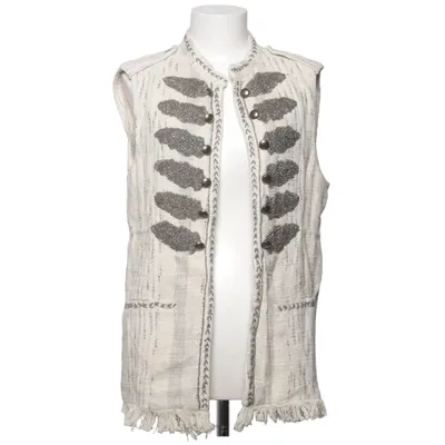 Vest (Beige) fra Zara Woman Bomuld, Viscose