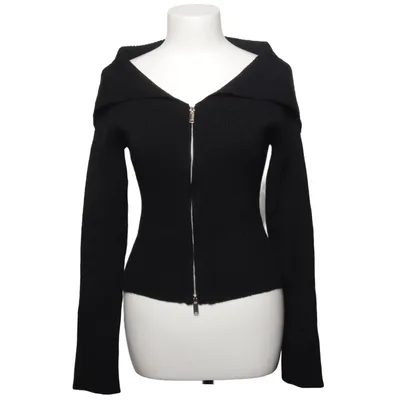 Cardigan (Black) from Gina Tricot Acrylic, Polyamide, Wool