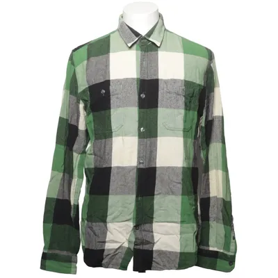 Flanellskjorta (Grön, Grå, Svart, Vit) från Poco Loco Bomull