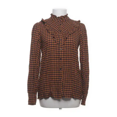 Blouse (Zwart, Oranje) van Maison 123 Viscose