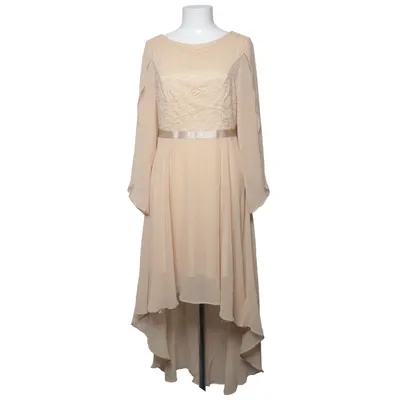 Jurk (Beige) van Dress Tells Elastaan, Polyamide, Polyester
