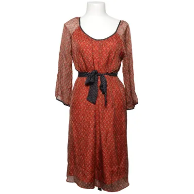 Klänning (Röd, Svart, Flerfärgad) från One Step Polyester, Silke