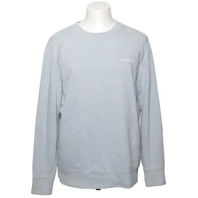 Sweatshirt (Blauw) van Denham Katoen, Elastaan